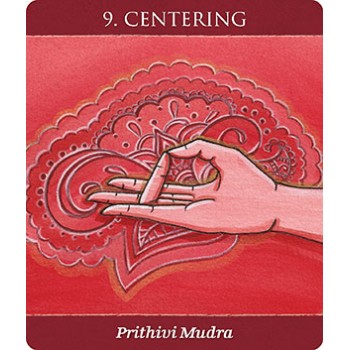 Mudras for Awakening the Energy Body meditacinės kortos ir knyga US Games Systems